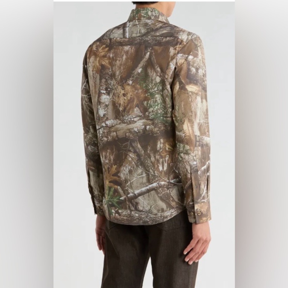 VON DUTCH Camo Print Long Sleeve Shirt - Picture 12 of 16